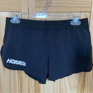 NWOT Hoka One One Black Womens Small Running Shorts